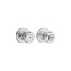 Kwikset Satin Chrome Bed/Bath Tylo Mobile Home Privacy Door Knob Set, small image number 1