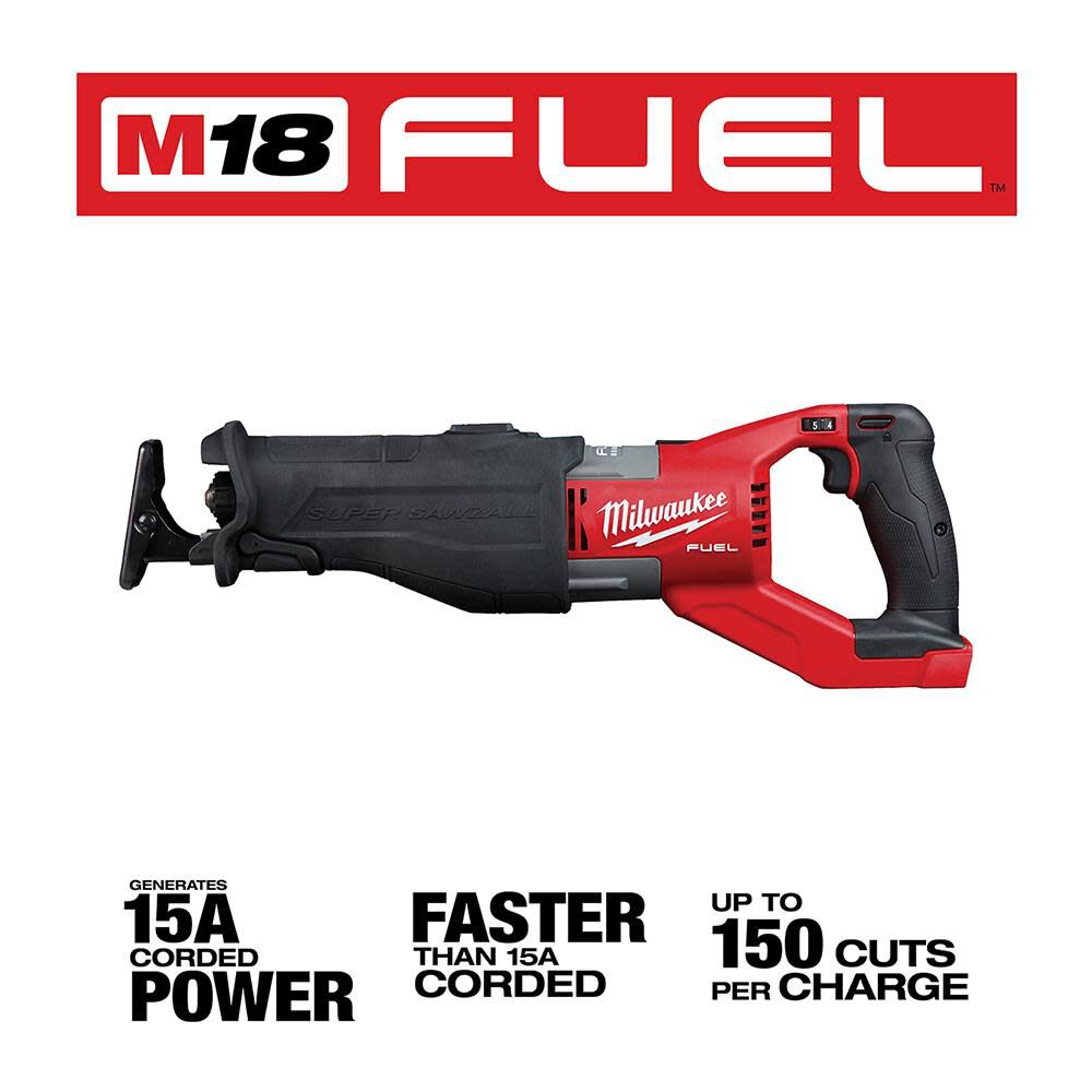 Milwaukee m18 online fuel sawzall