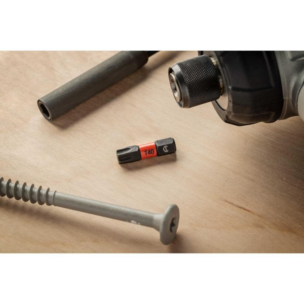 Crescent APEX Torx Vortex Impact Power Bit T40 x 1in, large image number 3
