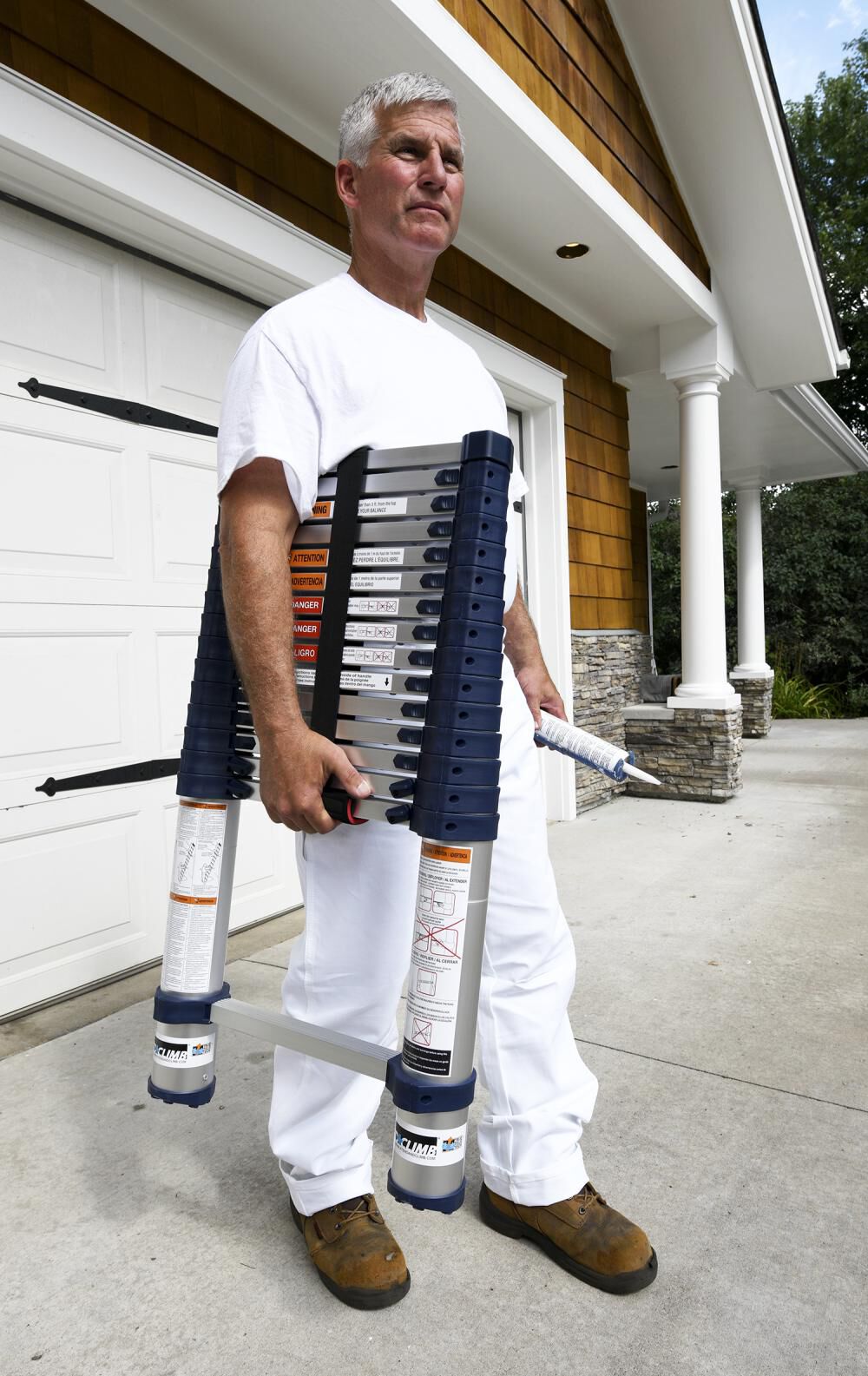 Xtend and Climb Pro Series 15.5' Telescoping Ladder 785P+ Acme Tools