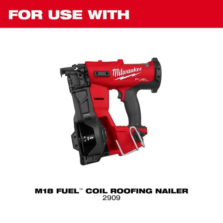 Milwaukee M18 FUEL Coil Roofing Nailer Replacement Rubber Wear Pads, large image number 2