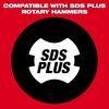 Milwaukee SDS Plus 5inch x 10inch Floor Scraper, small image number 3