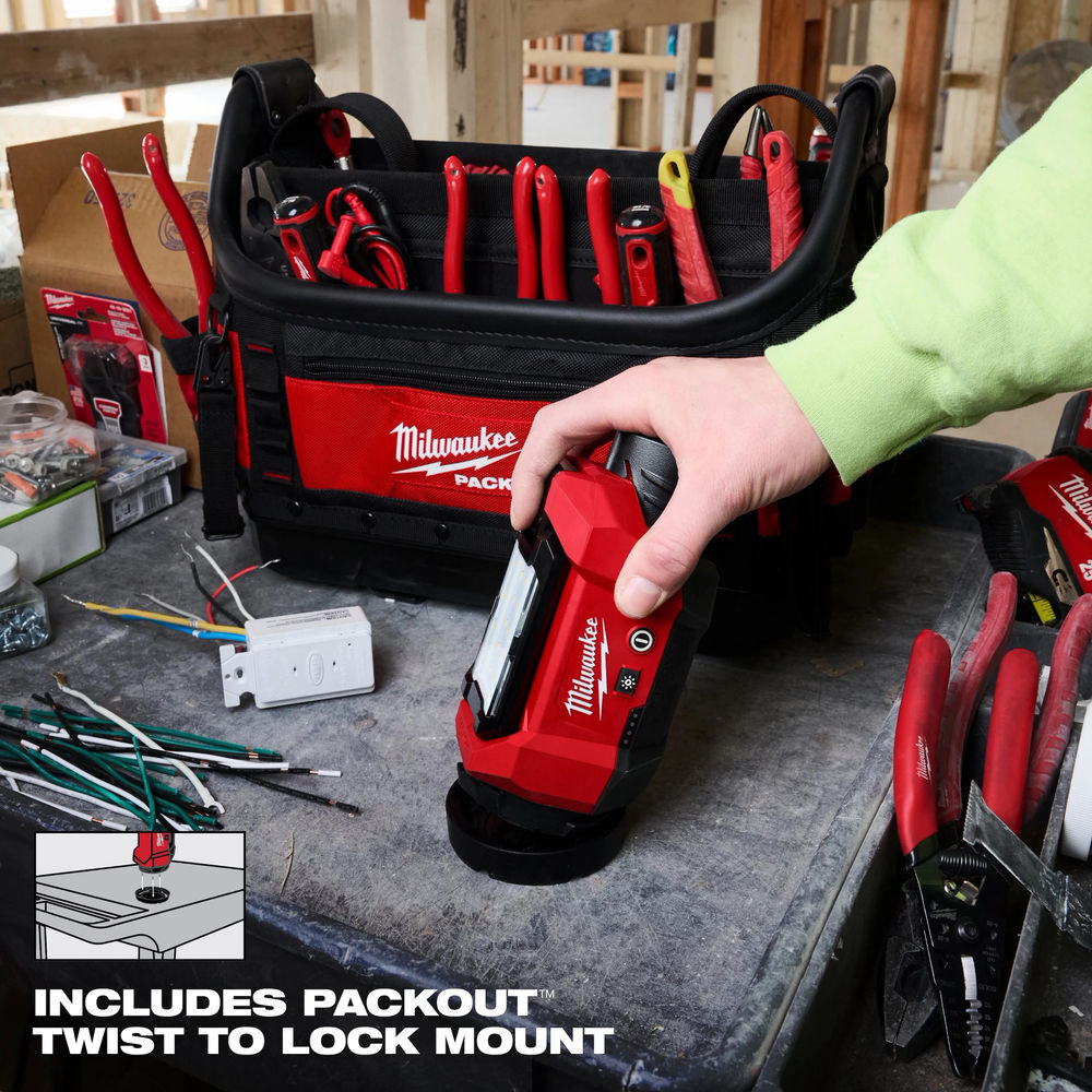 Milwaukee M12 Multi-Directional Flood Light & XC5.0 Battery Pack Bundle, large image number 10