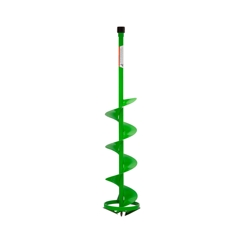 Ion Turbo Auger Bit for Use with Alpha Powerheads, 8 Inch, Turbo Cutting System, Ice Auger Bit, Steel - 41425
