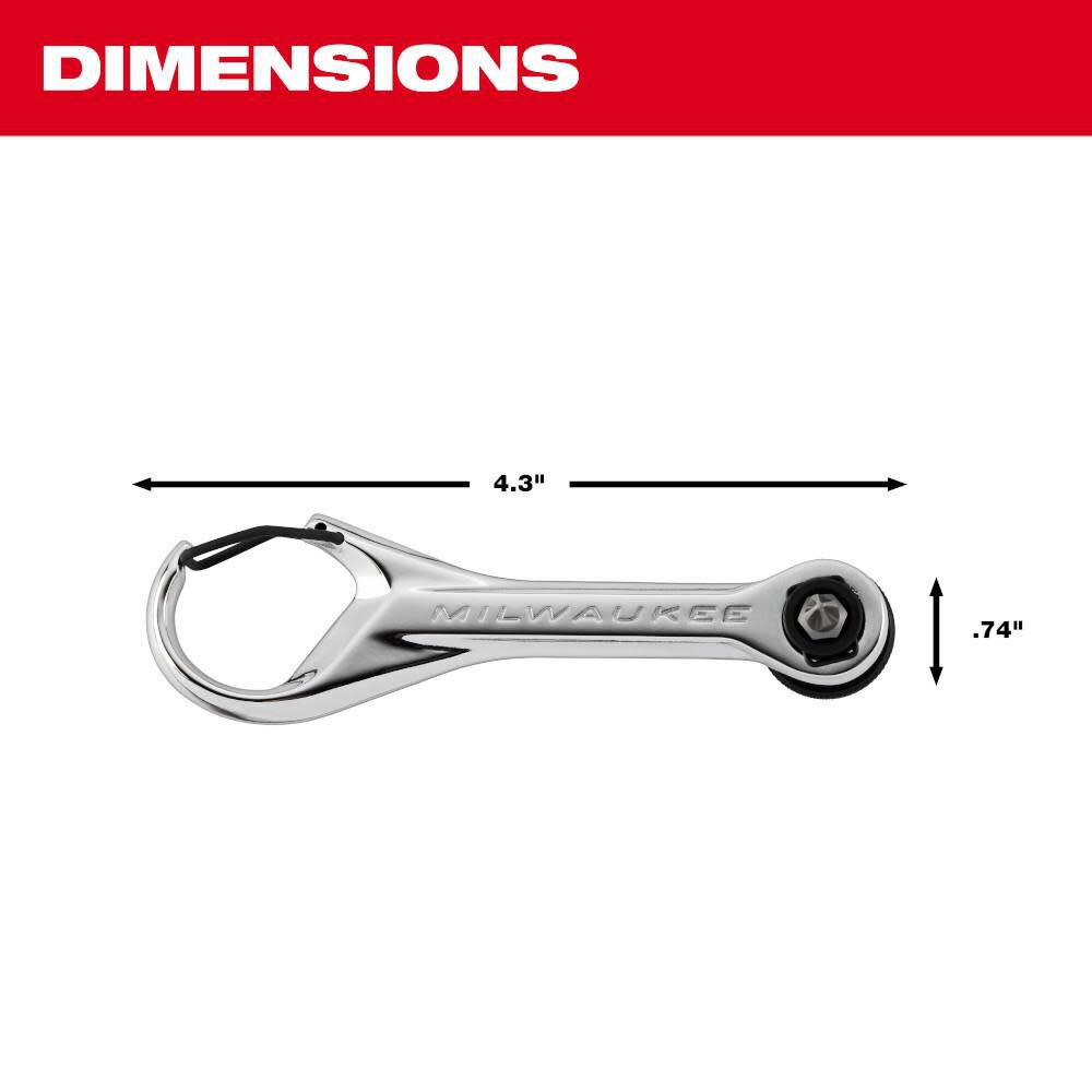 Milwaukee mini ratchet new arrivals
