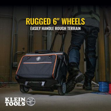 Klein Tools Tradesman Pro Rolling Tool Bag, large image number 4