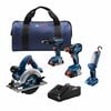 Bosch 18V 4 Tool Combo Kit, small