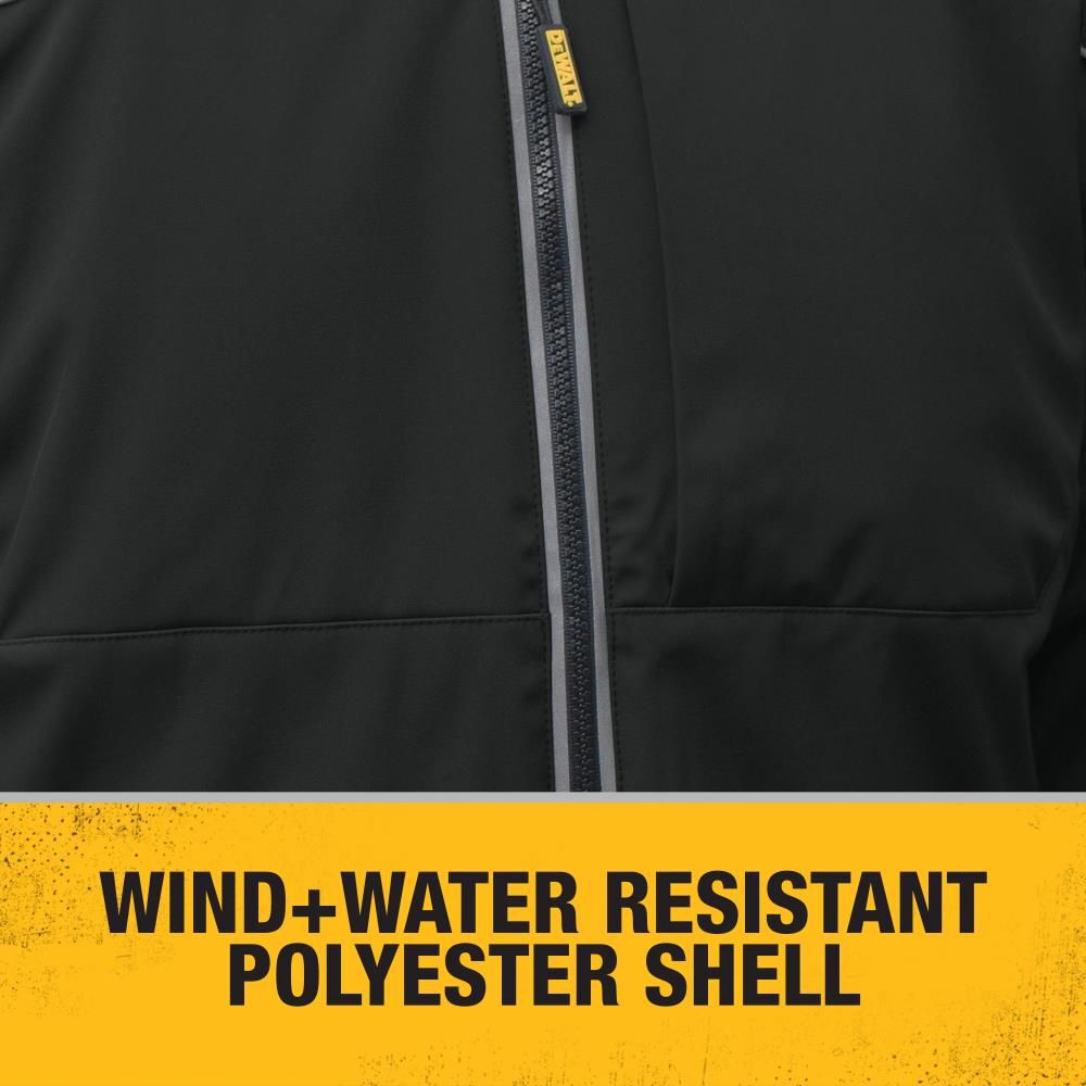 DEWALT Heated Jacket Black Soft Shell 3X (Bare Tool), large image number 4