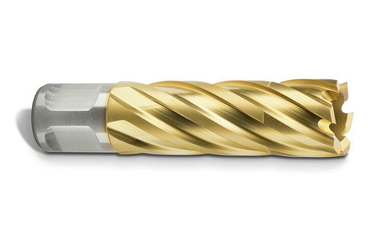Fein Slugger HSS TiN Coated Cutter 13/16 Inch Diameter x 2 Inch Depth, large image number 1