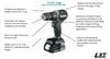 Makita 18V LXT Hammer Driver Drill Sub Compact 1/2in (Bare Tool), small image number 2
