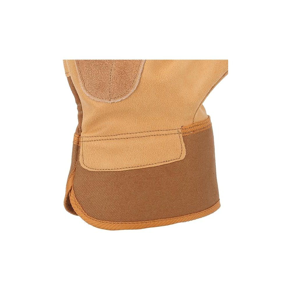Carhartt Duck and Synthetic Leather Safety Cuff Work Gloves Mens, large image number 6