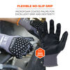 Ergodyne 7100 Gray Nitrile Coated Impact Gloves, small image number 5