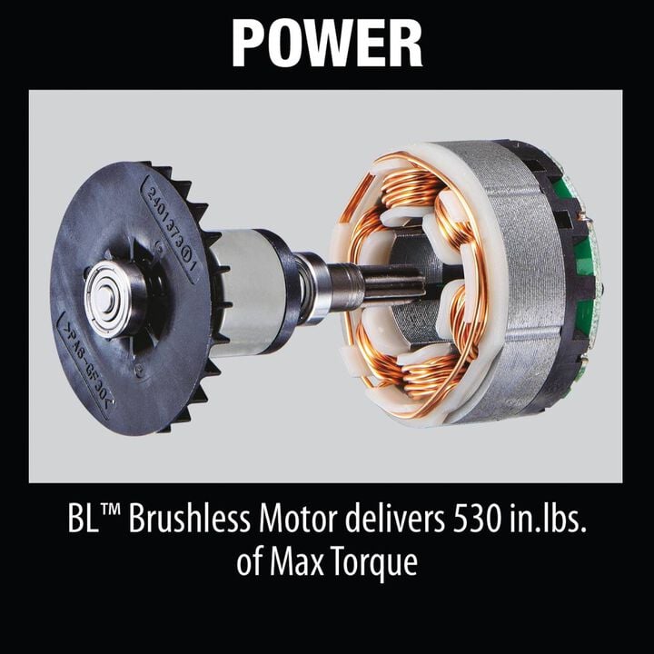 Makita 18V LXT Hammer Drill 1/2in Brushless (Bare Tool), large image number 1