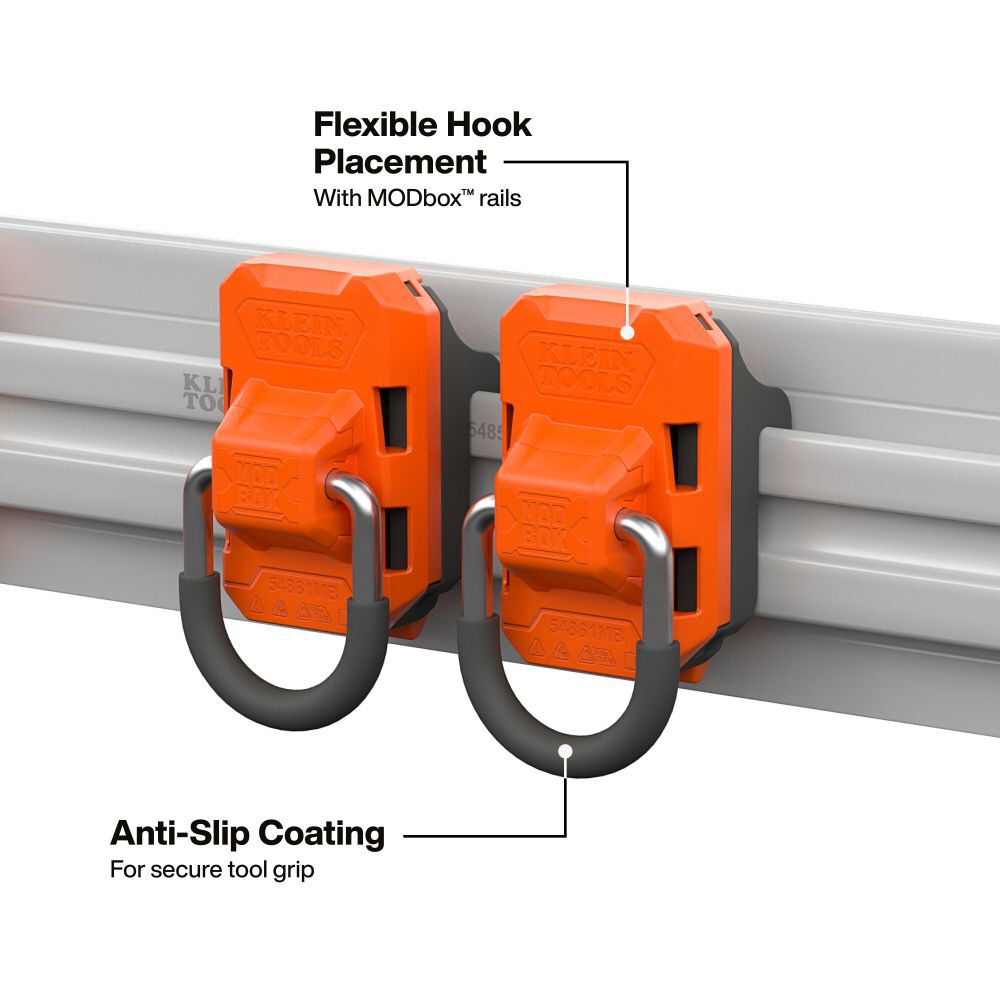 Klein Tools MODbox Wall System, D-Ring, 2 Pieces, large image number 7