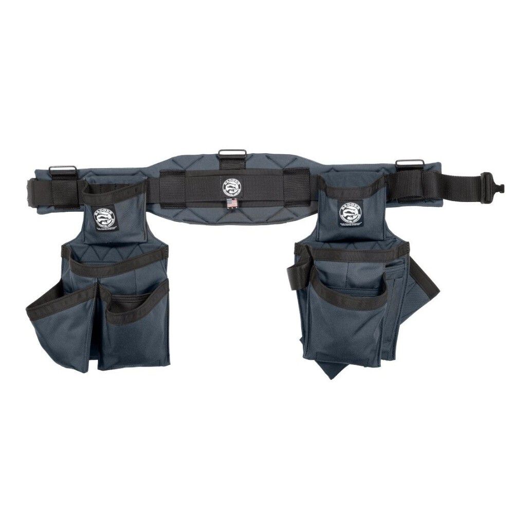 Badger Tool Belts Carpenter Toolbelt Set Gunmetal Size 2XL - 461010 XXL
