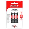 Diablo Tools 2 Inch #2 Phillips Drive Bits 5 Pack, small image number 2