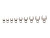 Tekton 3/8 Inch Drive Crowfoot Wrench Set 9 Piece 5/16 - 3/4 Inch, small image number 1