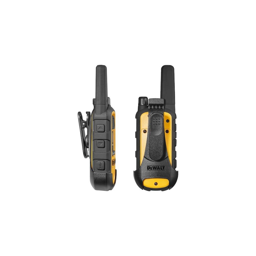 DEWALT HeavyDuty 2W Walkie Talkies 2pk DXFRS800 Acme Tools