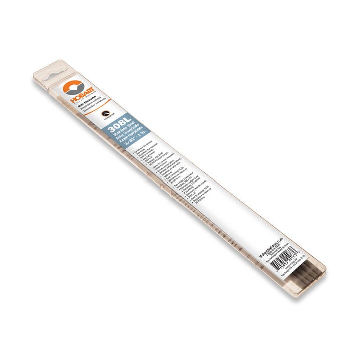 Hobart Electrodes 308L Stainless 3/32in 5pk, large image number 1