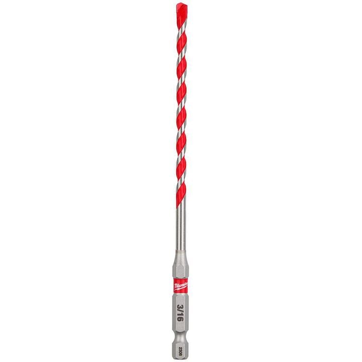 Milwaukee SHOCKWAVE Carbide Hammer Drill Bit 3/16inchx4inchx6inch, large image number 9