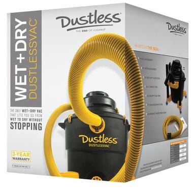 Dustless Technologies HEPA 16 gal Wet/Dry Vacuum