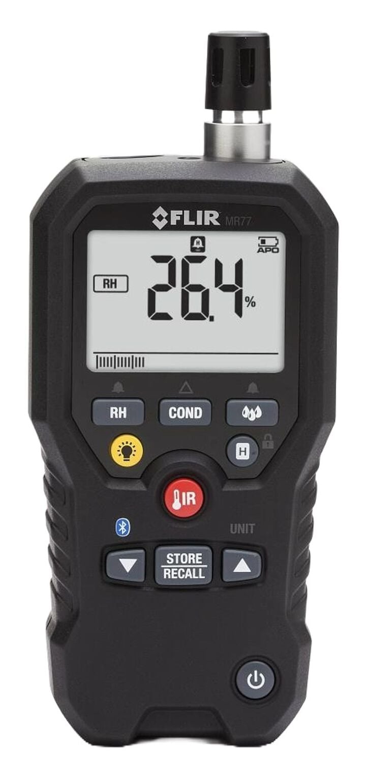 FLIR Pinless Moisture Meter + IR Thermometer and METERLiNK