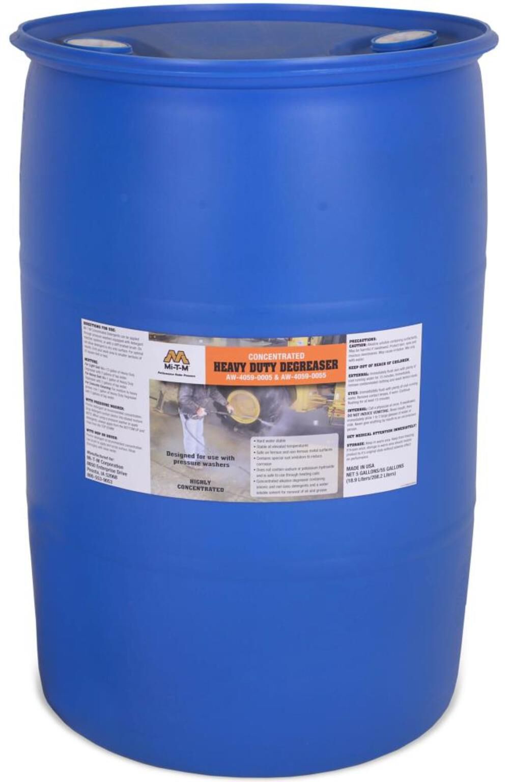Mi T M 55 Gallon Drum Heavy-Duty Degreaser – AW-4059-0055