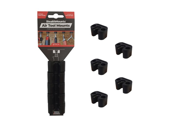Stealthmounts Air Tool Mounts 5pk Black, large image number 0