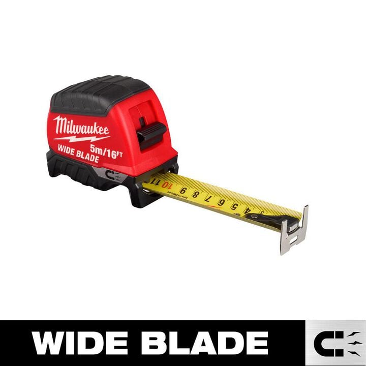 Milwaukee 5m/16 Ft. Wide Blade Magnetic Tape Measure, large image number 7