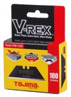 Tajima V-REX II Premium Tempered Steel Utility Knife Blades 100-Pack, small image number 1