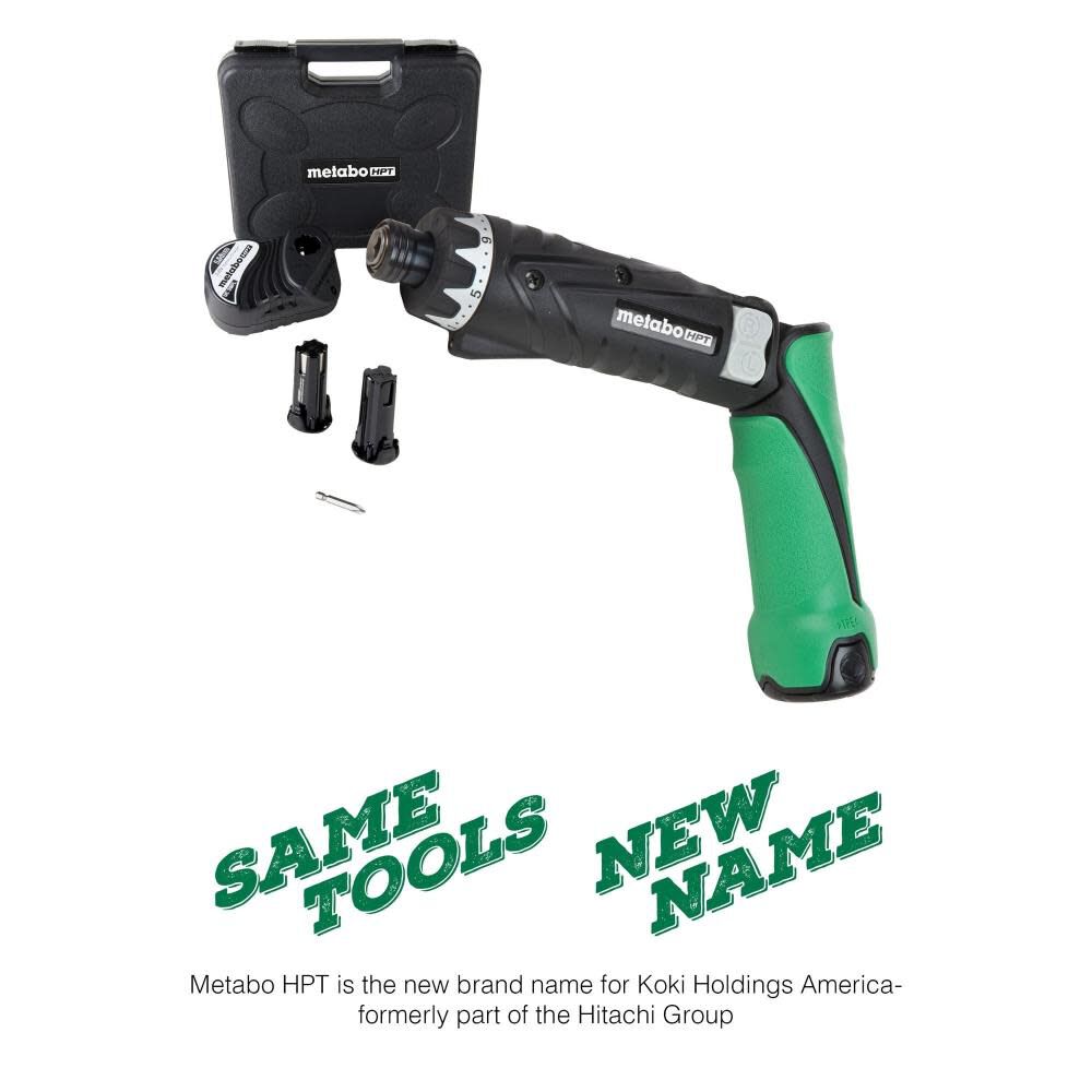 Metabo HPT 1 4inch Hex Drive Screwdriver Kit DB3DL2M Acme Tools