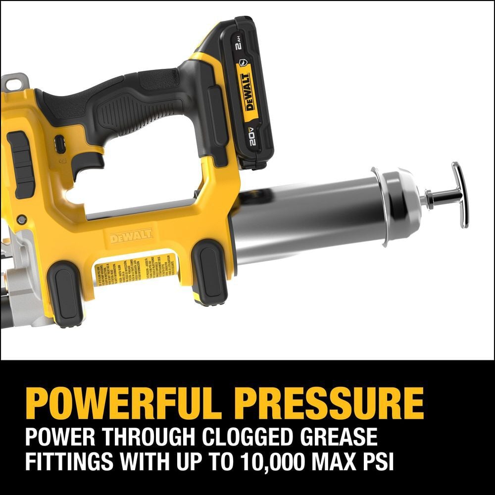 DEWALT 20V MAX 2-Speed Grease Gun Kit, large image number 4