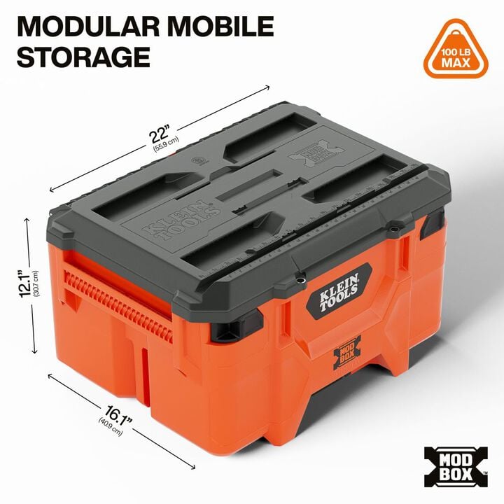 Klein Tools MODbox Rolling, Medium, Small, and Component Boxes Bundle, large image number 7