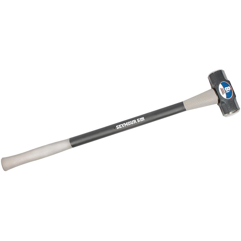 Seymour S400 Jobsite 8 Lbs Sledge Hammer with Cushion Grip & Fiberglass, large image number 1