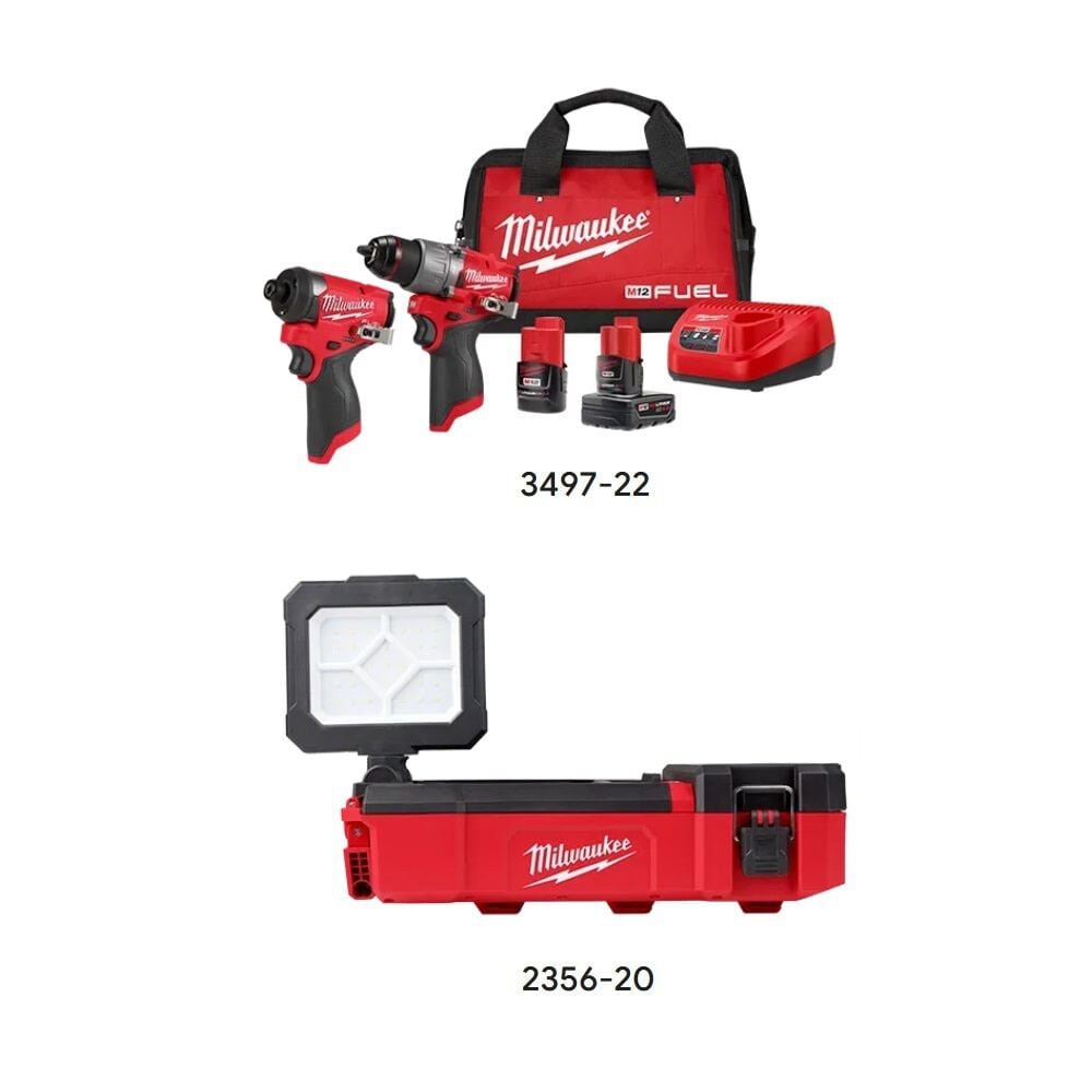 Milwaukee M12 Fuel 2 Tool Combo Kit M12 Packout Flood Light With Usb Bundle Mil000011346 Simolary simolary.com 6
