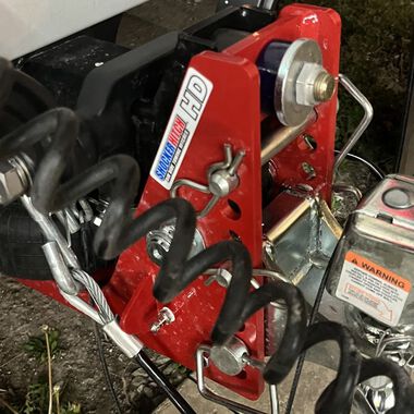 Shocker Hitch HD 20K 2.5in Air Receiver Hitch & Silver Combo Ball Mount with 2in & 2-5/16in Hitch Balls, large image number 3