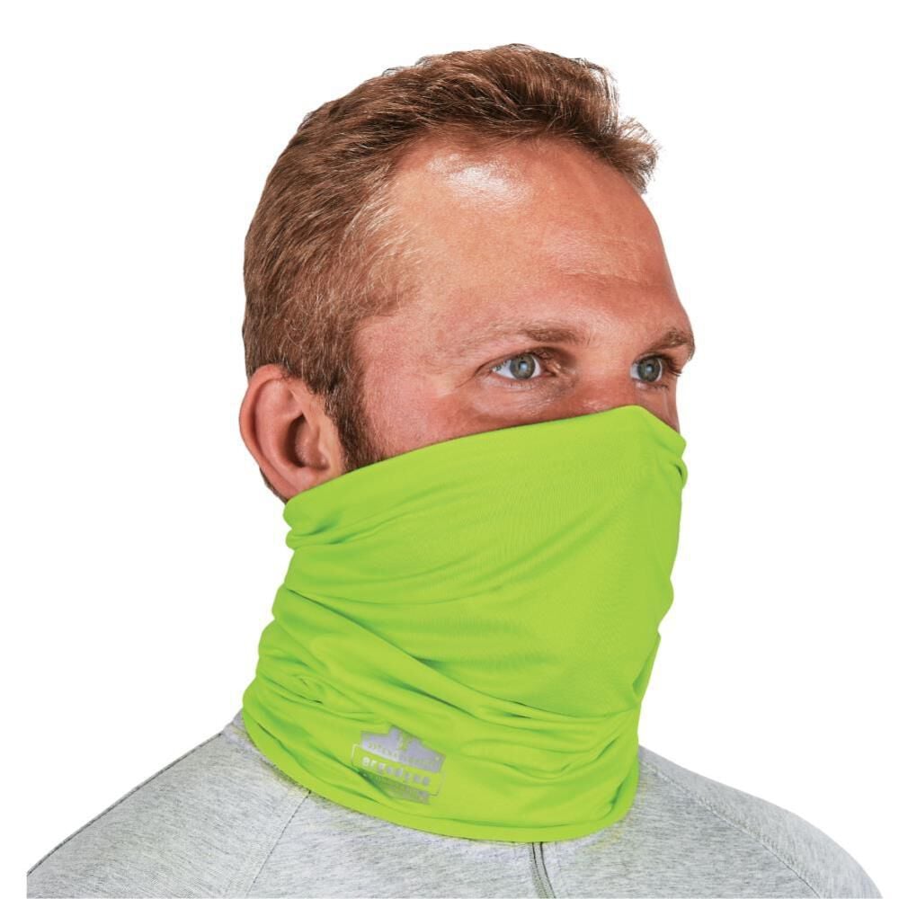 Ergodyne Chill Its 6487 Cooling Multi Band Neck Gaiter, Lime – 42127