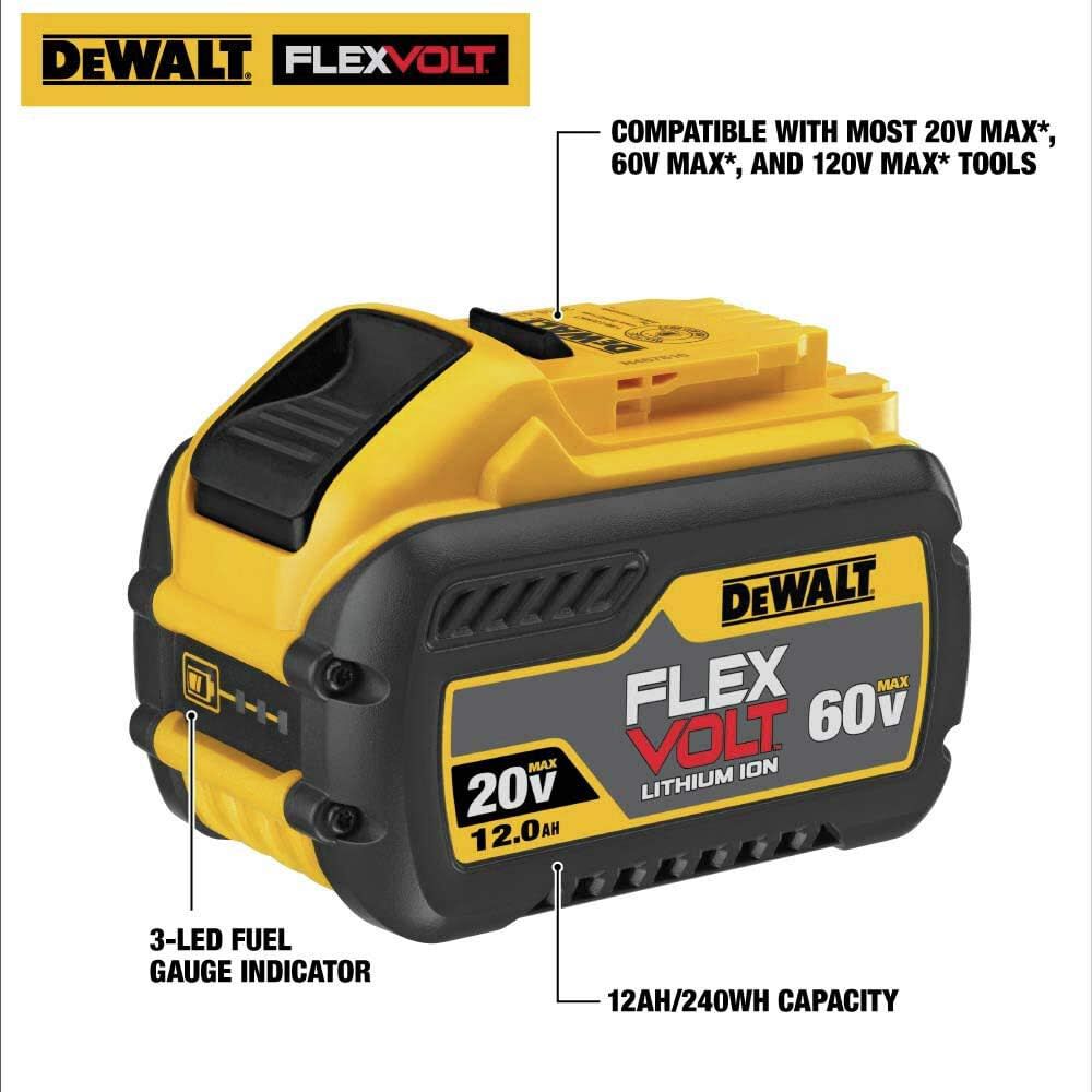 DEWALT 20V MAX Cordless Pruning Chainsaw & 20/60V MAX Battery Bundle, large image number 18