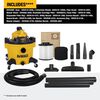 DEWALT 9 Gallon 5-Peak HP Wet/Dry Vacuum with Detachable Blower, Filters, and Accessories, small image number 3