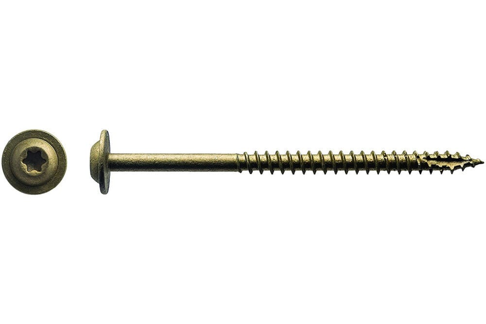 Western Builders Supply #10 x 3 In. Bronze Low Profile Washer Head Exterior Cabinet Screw, large image number 2