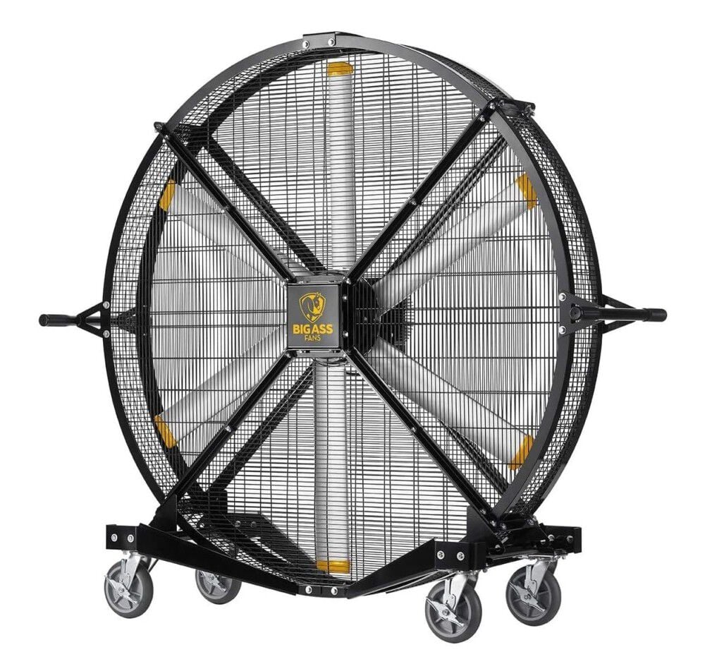 Big Ass Fans Black Jack Portable Floor Fan, large image number 1