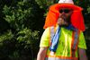 Radians RHHS-01O Hi-Vis Collapsible Hard Hat Shade Orange, small image number 4