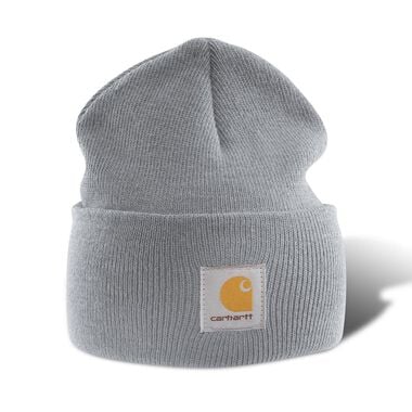 Carhartt Acrylic Heather Gray Watch Hat, large image number 0