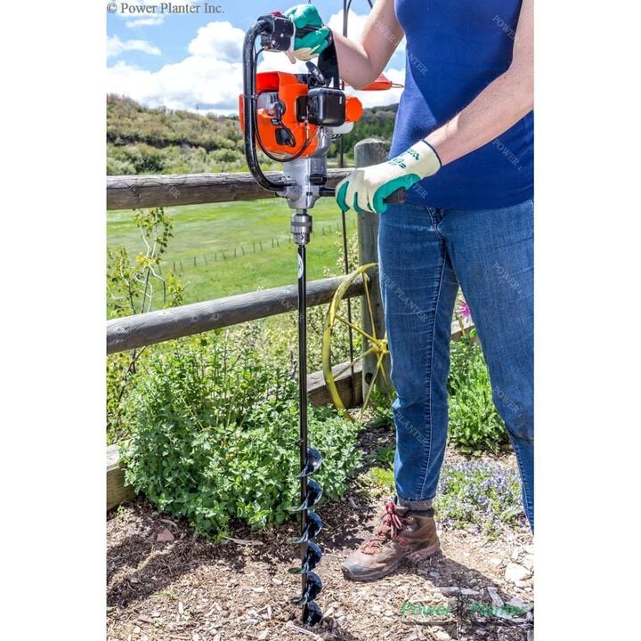 Power Planter 3 Inch x 36 Inch Steel Extended Bulb Auger with Standard Tip, large image number 7