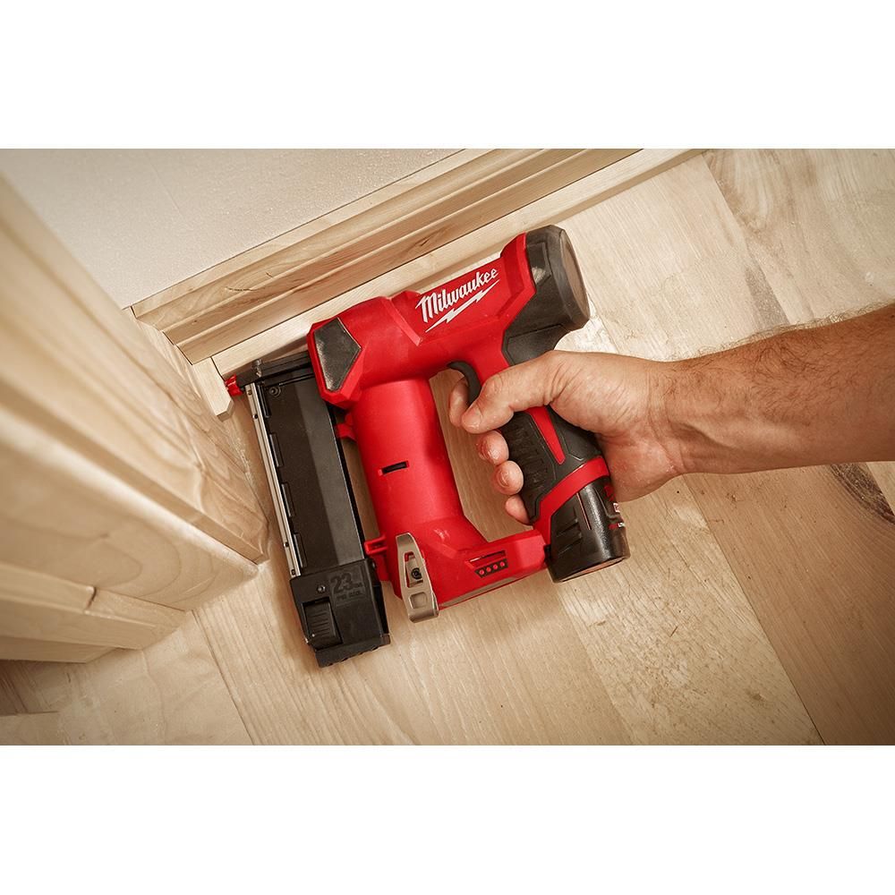 Milwaukee M12 23 Gauge Pin Nailer Kit, large image number 7