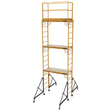 Metaltech 18ft Jobsite Series Baker Tower, 733 lbs Load Capacity