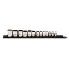 GEARWRENCH 3/8 Inch Drive 6 Point SAE Hi-Viz Socket Set 13 Pieces, small image number 1