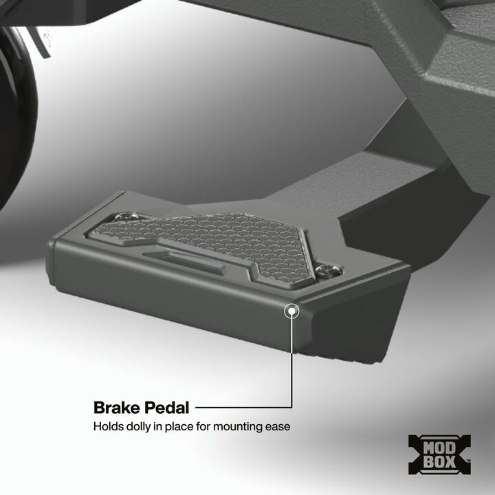 Klein Tools MODbox 4-Wheel Caster Dolly with Interlocking Design, large image number 4