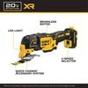 DEWALT XR 20V Max Oscillating Multi Tool 33 Pieces Kit, small image number 2