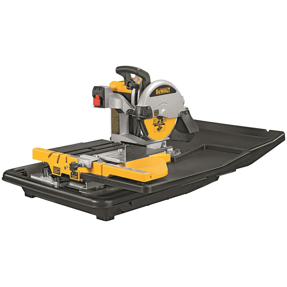 DEWALT HEAVY-DUTY 10in WET TILE SAW (D24000), large image number 1
